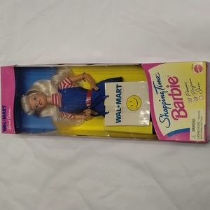 Vintage 1997 Walmart shopping time barbie